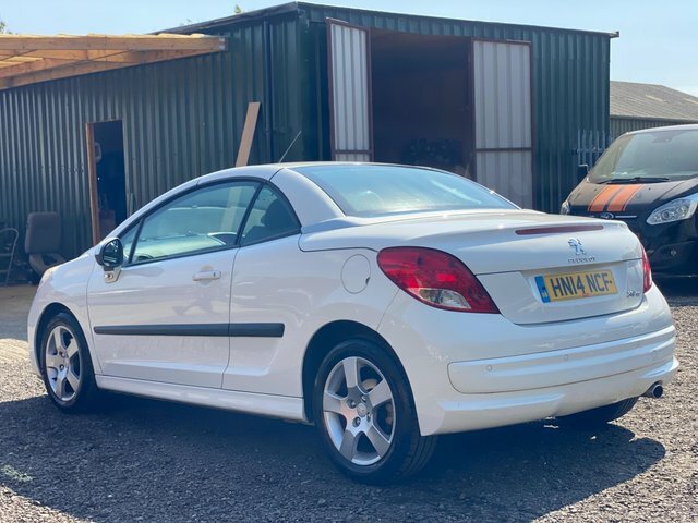Peugeot 207 CC Cc 1.6 Vti Roland Garros Euro 5 White #16