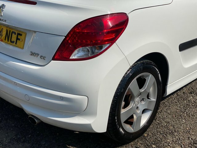 Peugeot 207 CC Cc 1.6 Vti Roland Garros Euro 5 White #29