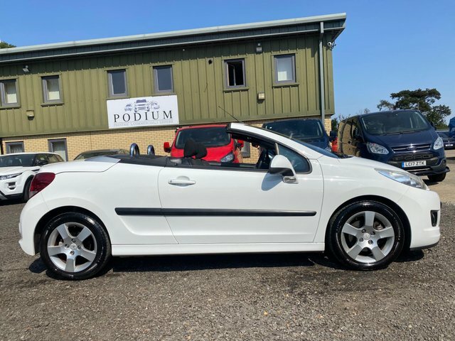 Peugeot 207 CC Cc 1.6 Vti Roland Garros Euro 5 White #22