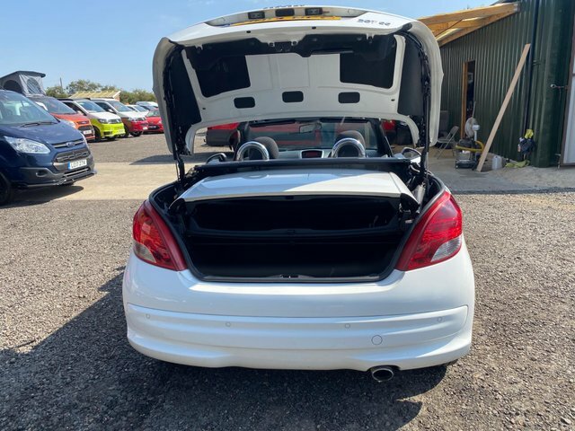 Peugeot 207 CC Cc 1.6 Vti Roland Garros Euro 5 White #41