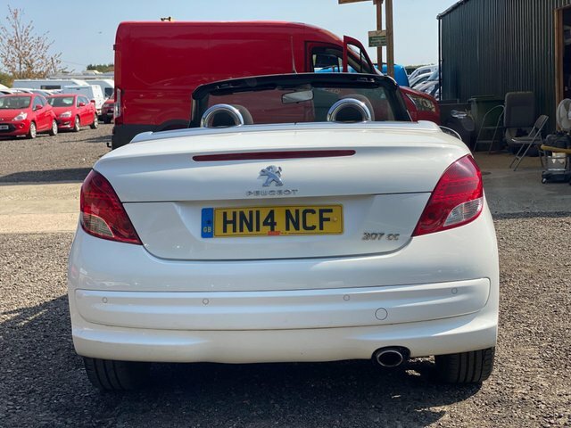 Peugeot 207 CC Cc 1.6 Vti Roland Garros Euro 5 White #21
