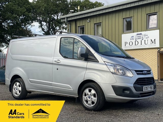 Ford Transit Custom 2.0 Tdci 290 Limited L1 H1 Silver