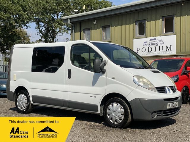 Renault Trafic 2.0 Rr Bedsinkstovewindowsfridge White