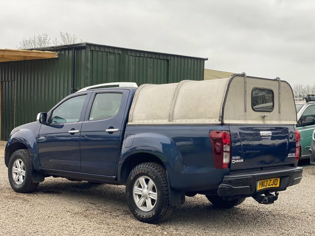 Isuzu D-Max 2.5 Td Eiger 4X4 YN13ZJO Blue #3