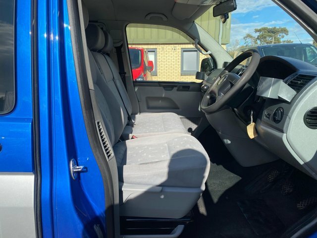 Volkswagen Transporter Shuttle 2.5 Tdi T30 S L3 H1 Blue #6