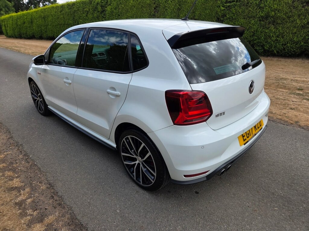 Volkswagen Polo 1.8 Tsi Gti Dsg White #4
