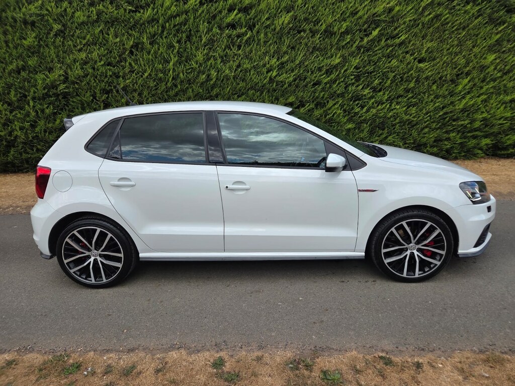 Volkswagen Polo 1.8 Tsi Gti Dsg White #3