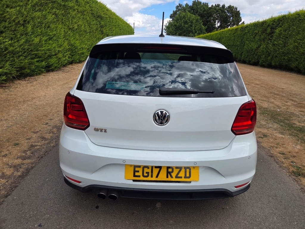 Volkswagen Polo 1.8 Tsi Gti Dsg White #5