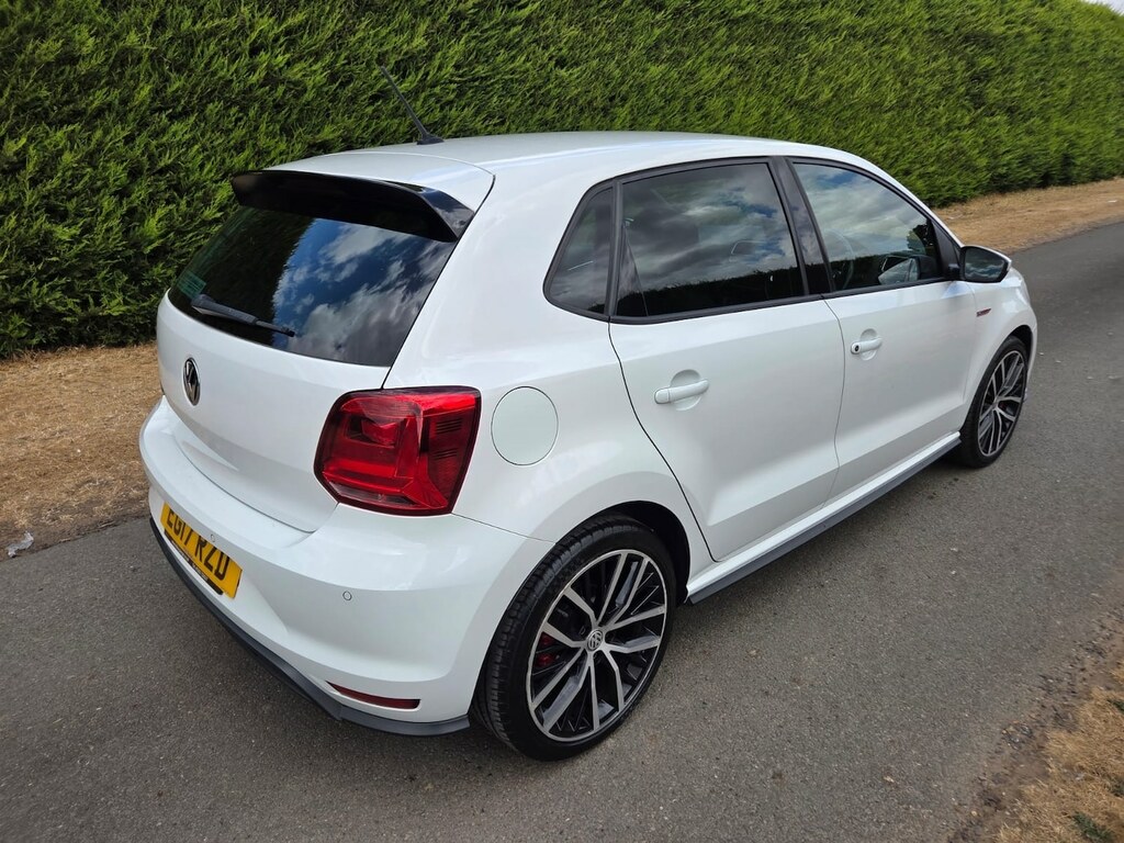 Volkswagen Polo 1.8 Tsi Gti Dsg White #6