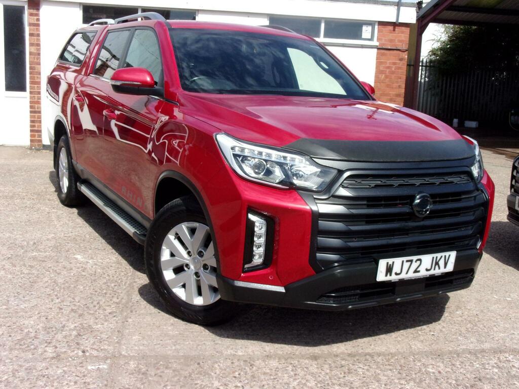 SsangYong Musso 2.2D Rhino 4Wd L3 Euro 6 Red