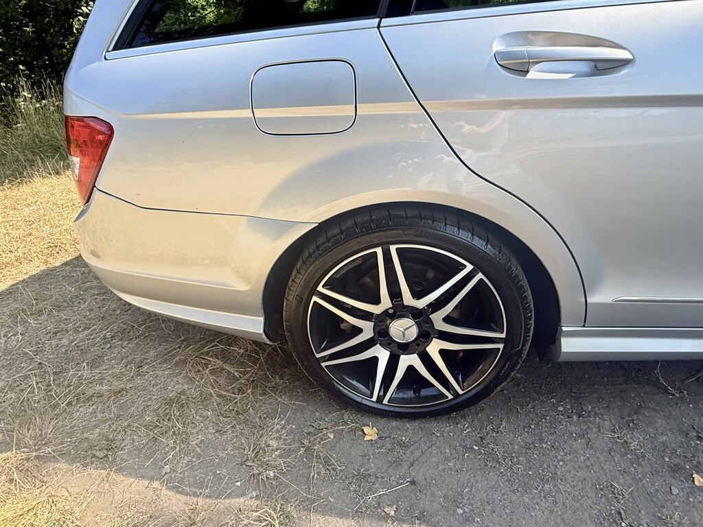 Mercedes-Benz C Class Estate 3.0 C350 Cdi V6amg Sportplus1owner 11Yrs- SH11UDY Silver #5