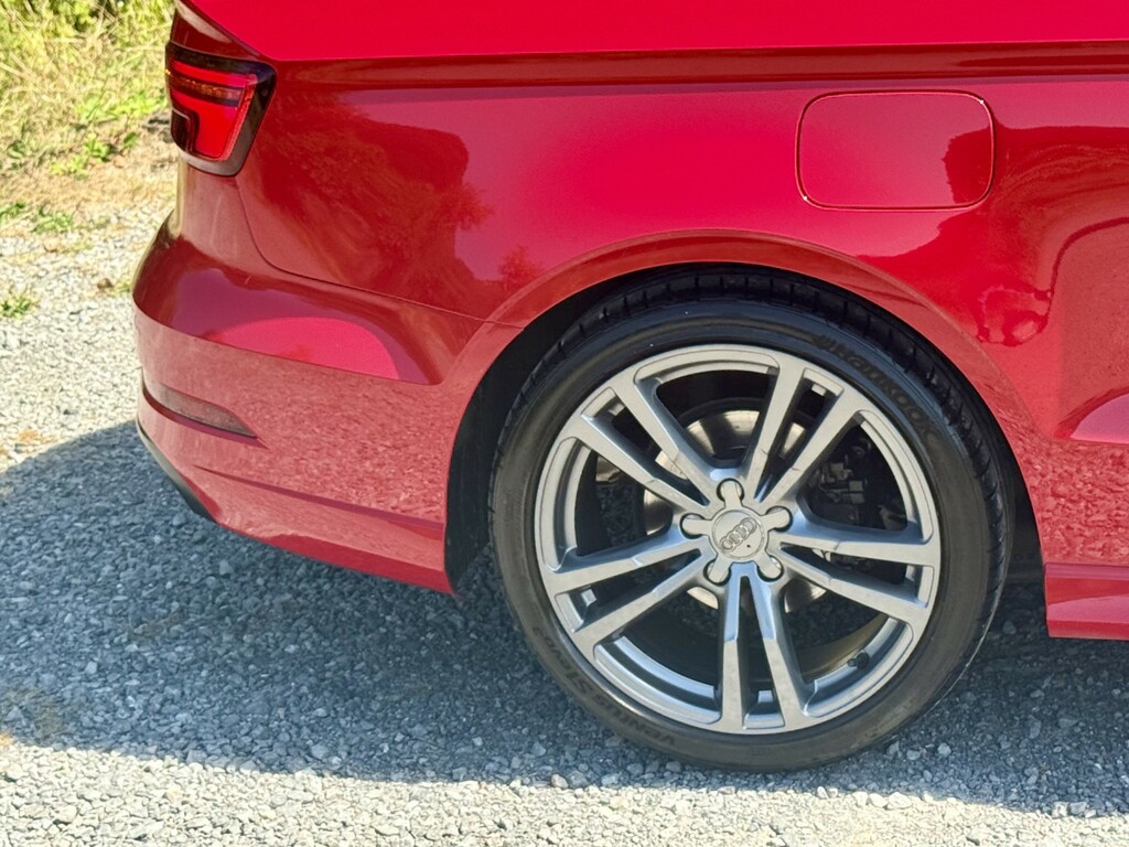 Audi A3 Cabriolet Convertible 1.5 Tfsis Line Con1owner-only 26K-xe CP67CXF Red #5