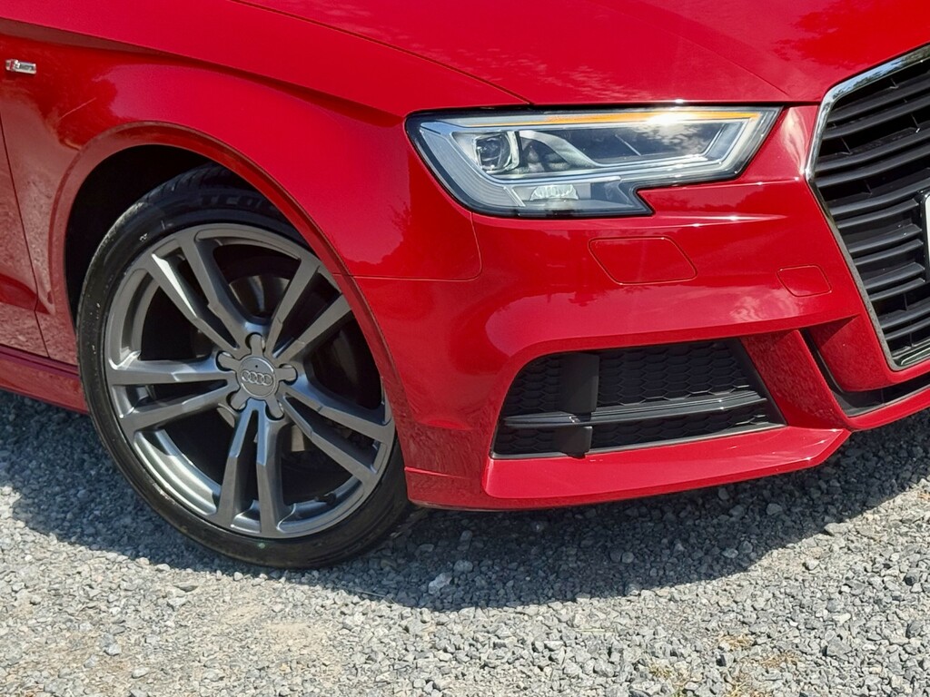 Audi A3 Cabriolet Convertible 1.5 Tfsis Line Con1owner-only 26K-xe CP67CXF Red #2