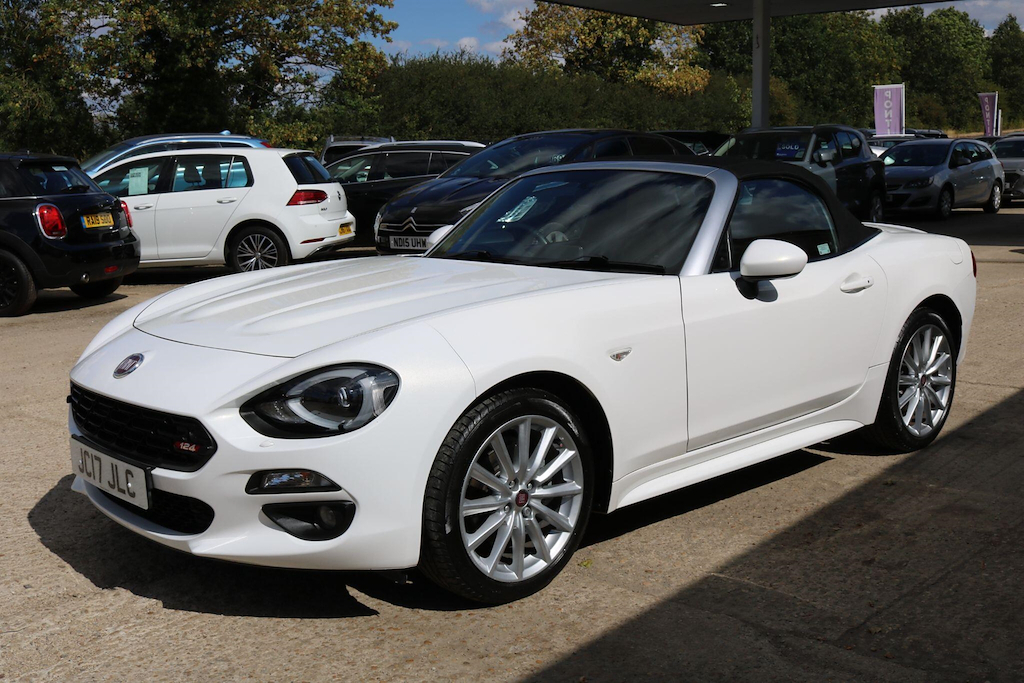 Fiat 124 Spider 124 Spider 1.4 Multiair Lusso Convertible Red #27