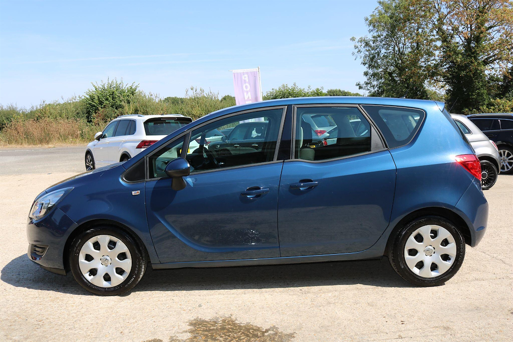 Vauxhall Meriva 1.4I Tech Line Mpv Euro 6 100 P White #11