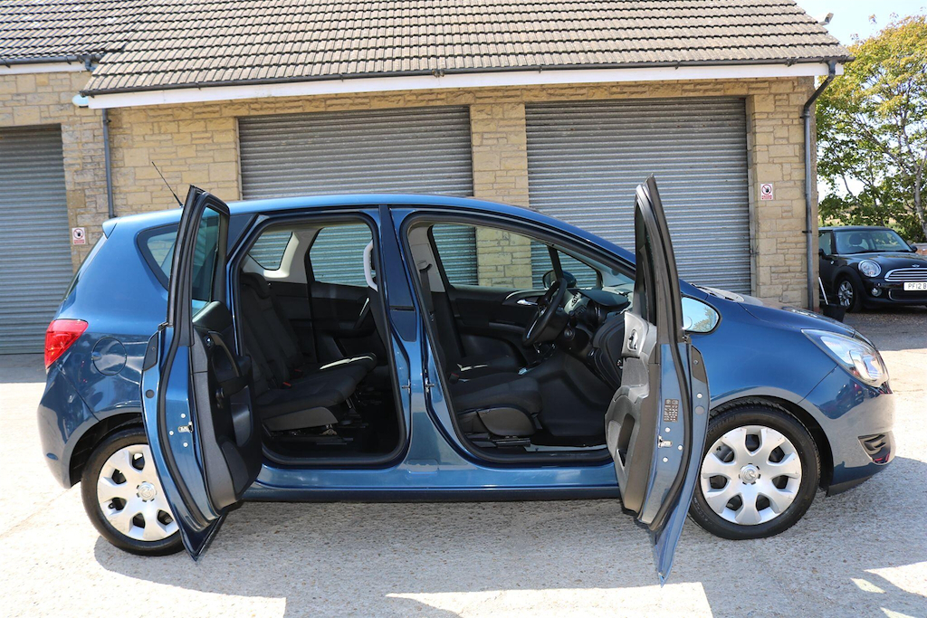 Vauxhall Meriva 1.4I Tech Line Mpv Euro 6 100 P White #23