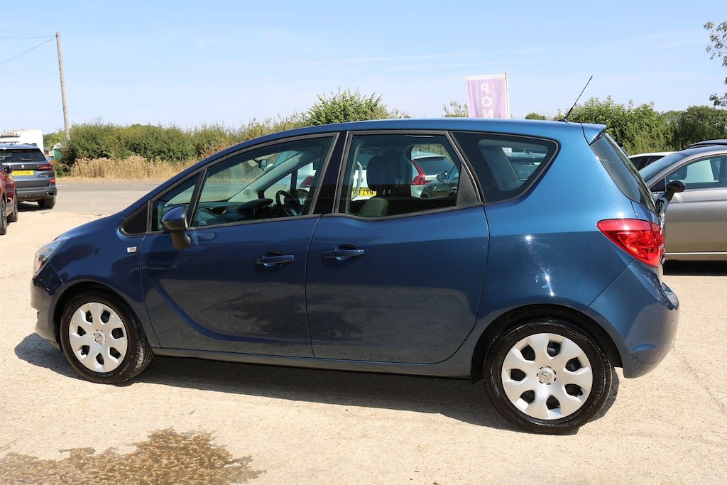 Vauxhall Meriva 1.4I Tech Line Mpv Euro 6 100 P White #10