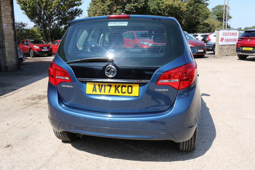 Vauxhall Meriva 1.4I Tech Line Mpv Euro 6 100 P White #7