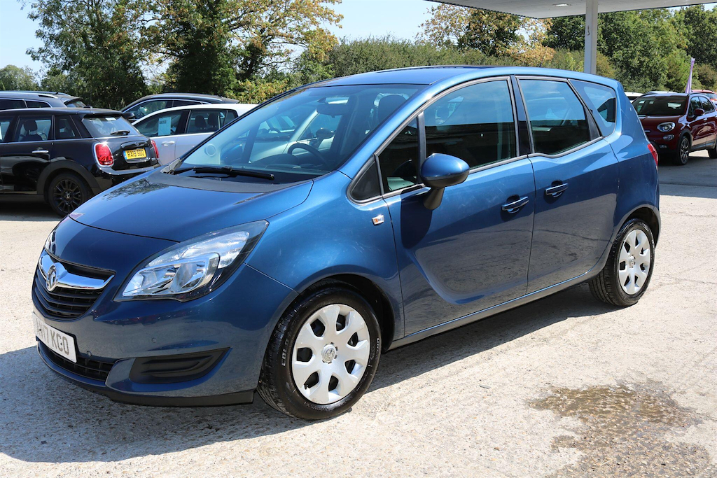 Vauxhall Meriva 1.4I Tech Line Mpv Euro 6 100 P White #13