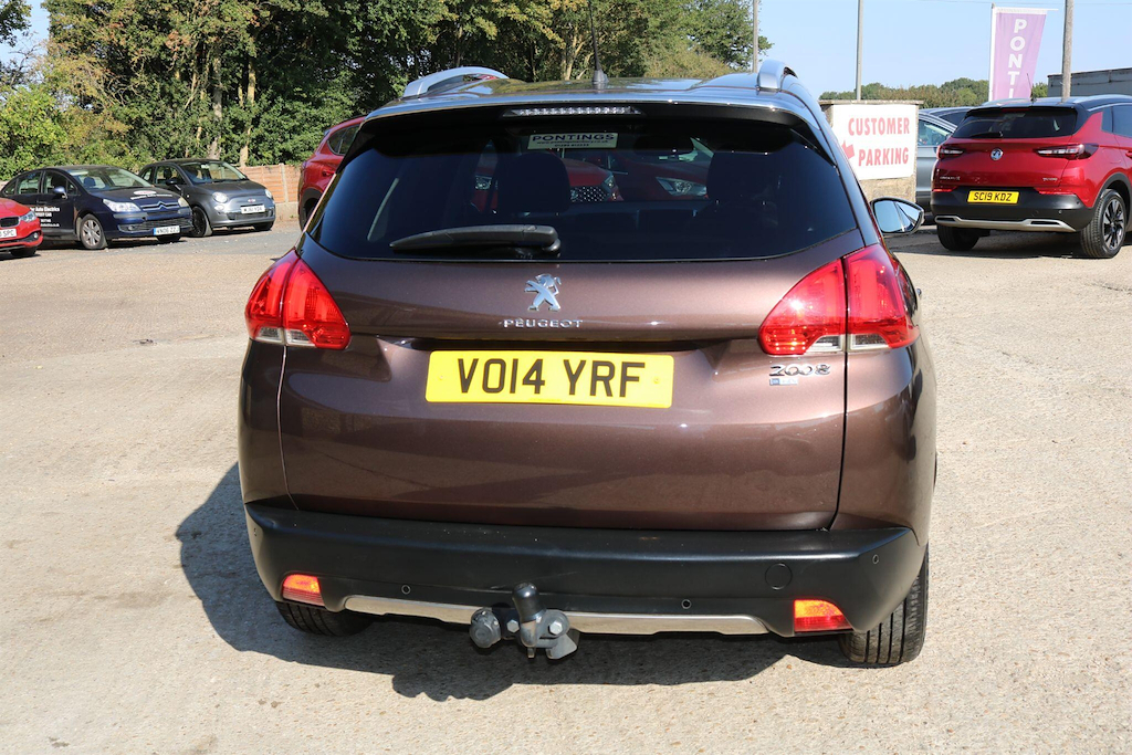 Peugeot 2008 1.6 E-hdi Allure Suv Egc Euro 5 Ss White #8