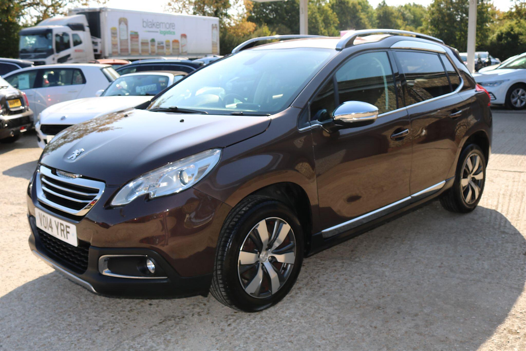 Peugeot 2008 1.6 E-hdi Allure Suv Egc Euro 5 Ss White #15