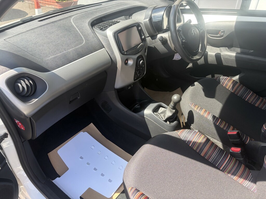 Citroen C1 Hatchback 1.2 Puretech Flair Airscape Euro 5 White #9
