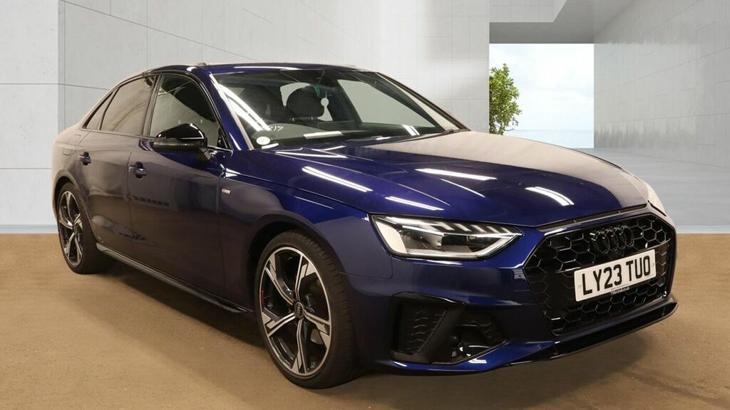 Audi A4 Black Edition 35 Tfsi 150 Ps S Tronic Blue