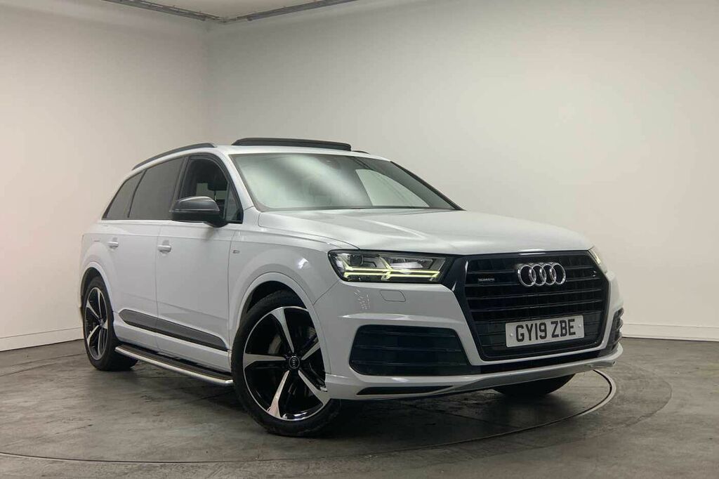 Audi Q7 Black Edition 50 Tdi Quattro 286 Ps Tiptronic White