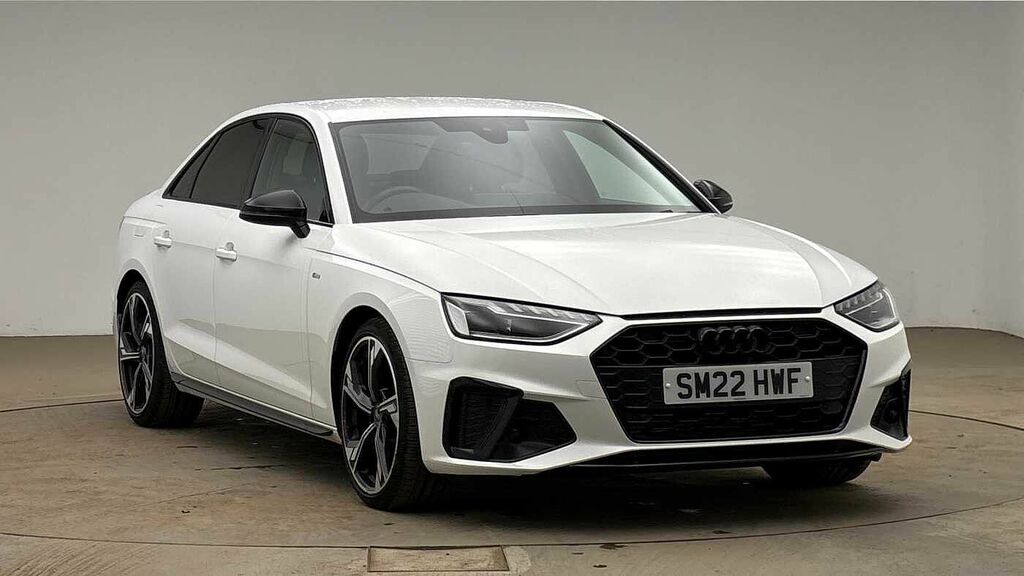 Audi A4 Black Edition 35 Tfsi 150 Ps S Tronic White