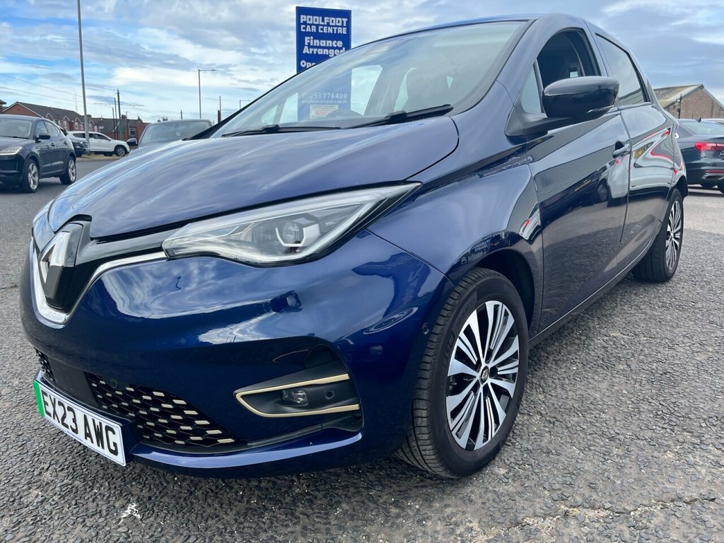 Renault Zoe Hatchback Blue #2