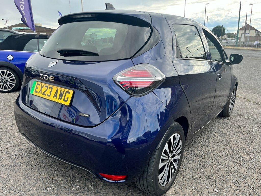 Renault Zoe Hatchback Blue #4