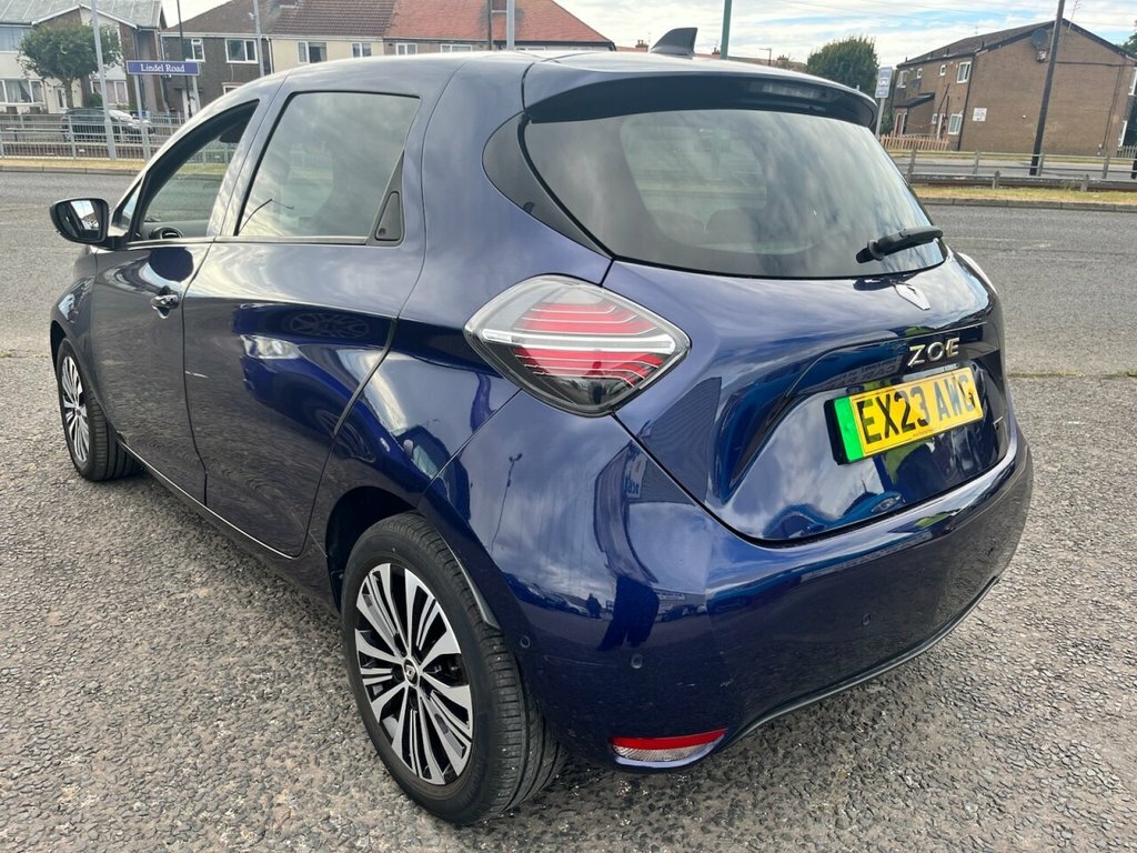 Renault Zoe Hatchback Blue #3