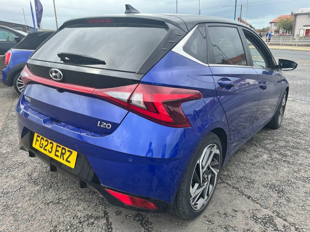 Hyundai I20 1L Ultimate Blue #4