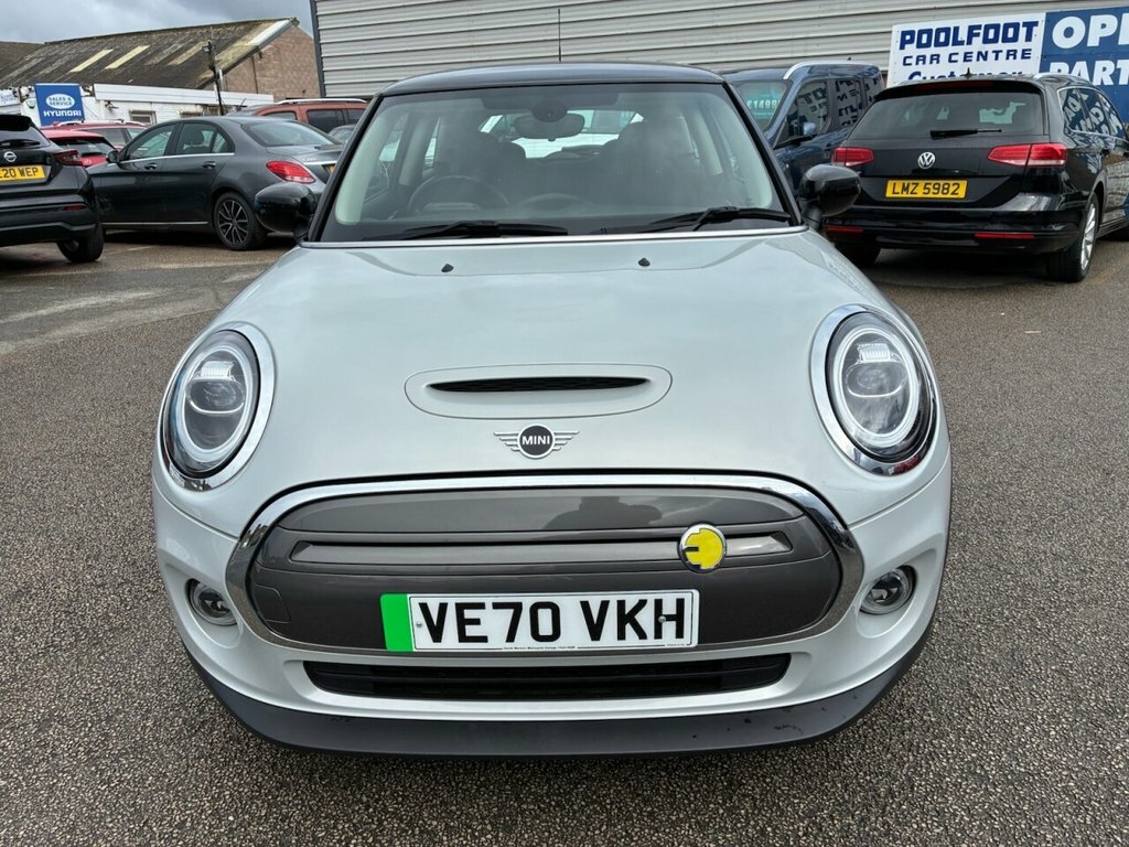 Mini Electric Hatchback Silver #5