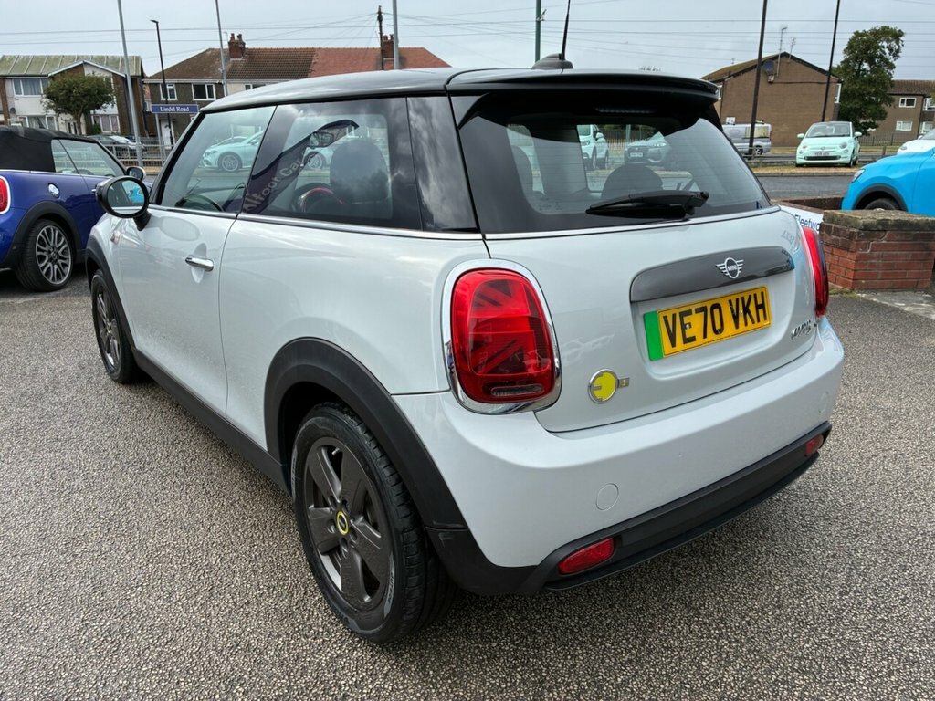 Mini Electric Hatchback Silver #2
