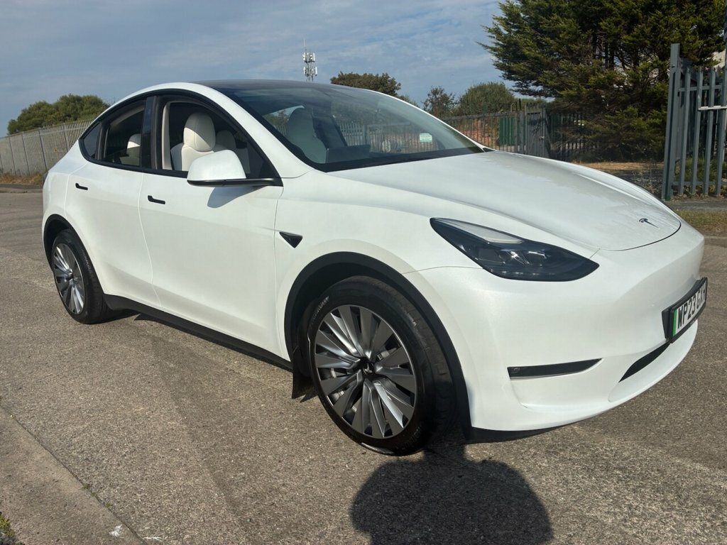 Tesla Model Y Suv WP23GXH White #2