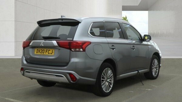 Mitsubishi Outlander 2.4 Phev 222 Bhp Reflex Plus Commercial 4Wd Black #7