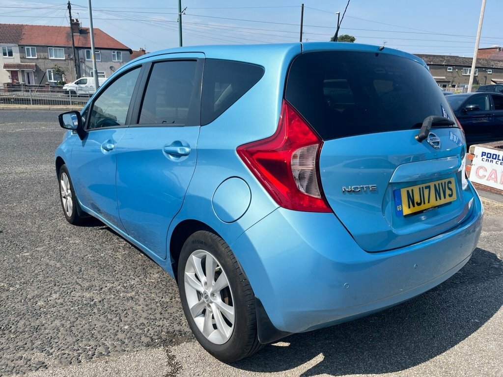 Nissan Note 1.2L Acenta Premium NJ17NVS Blue #4