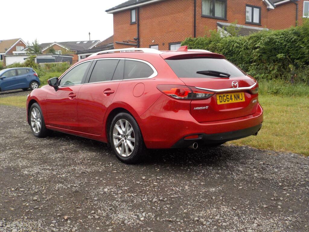 Mazda 6 2.2 Skyactiv-d Se-l Tourer Euro 6 S S Red #3