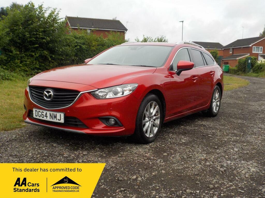 Mazda 6 2.2 Skyactiv-d Se-l Tourer Euro 6 S S Red
