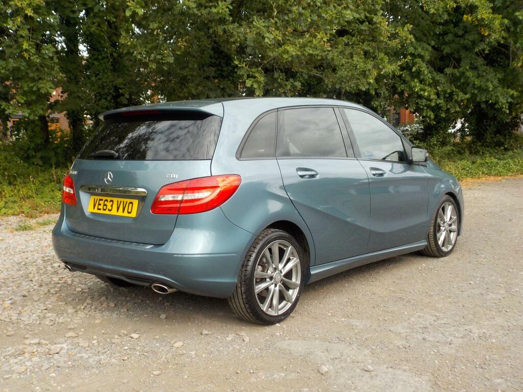Mercedes-Benz B Class 1.8 B200 Cdi Sport 7G-dct Euro 5 S S Blue #5