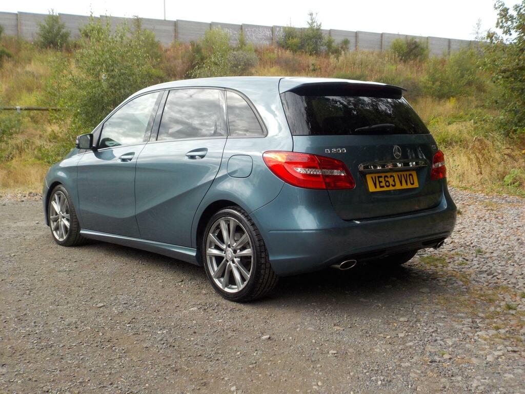 Mercedes-Benz B Class 1.8 B200 Cdi Sport 7G-dct Euro 5 S S Blue #3