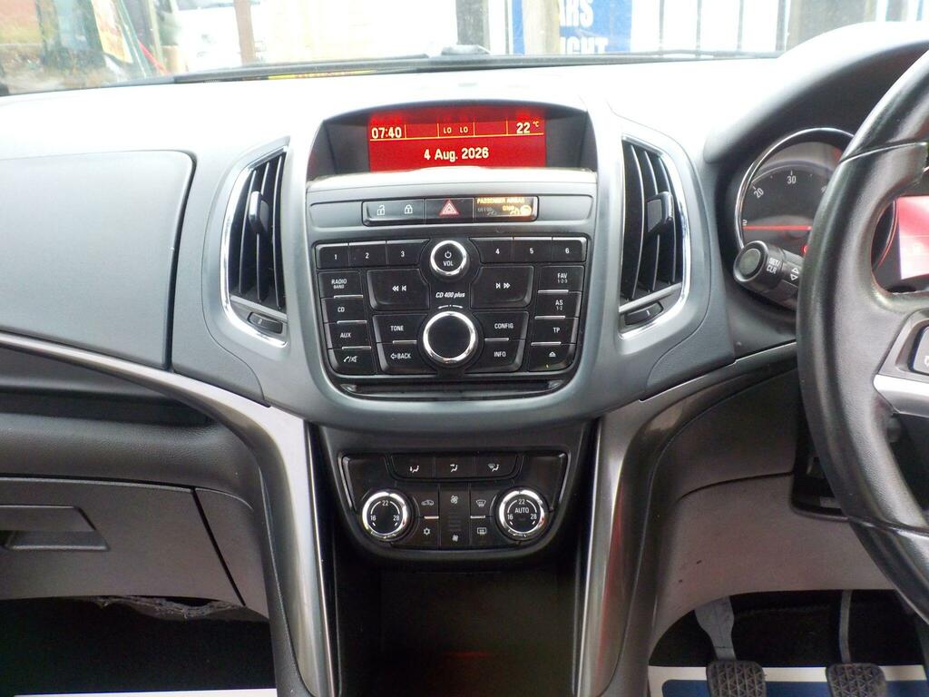 Vauxhall Zafira Tourer Mpv Silver #13