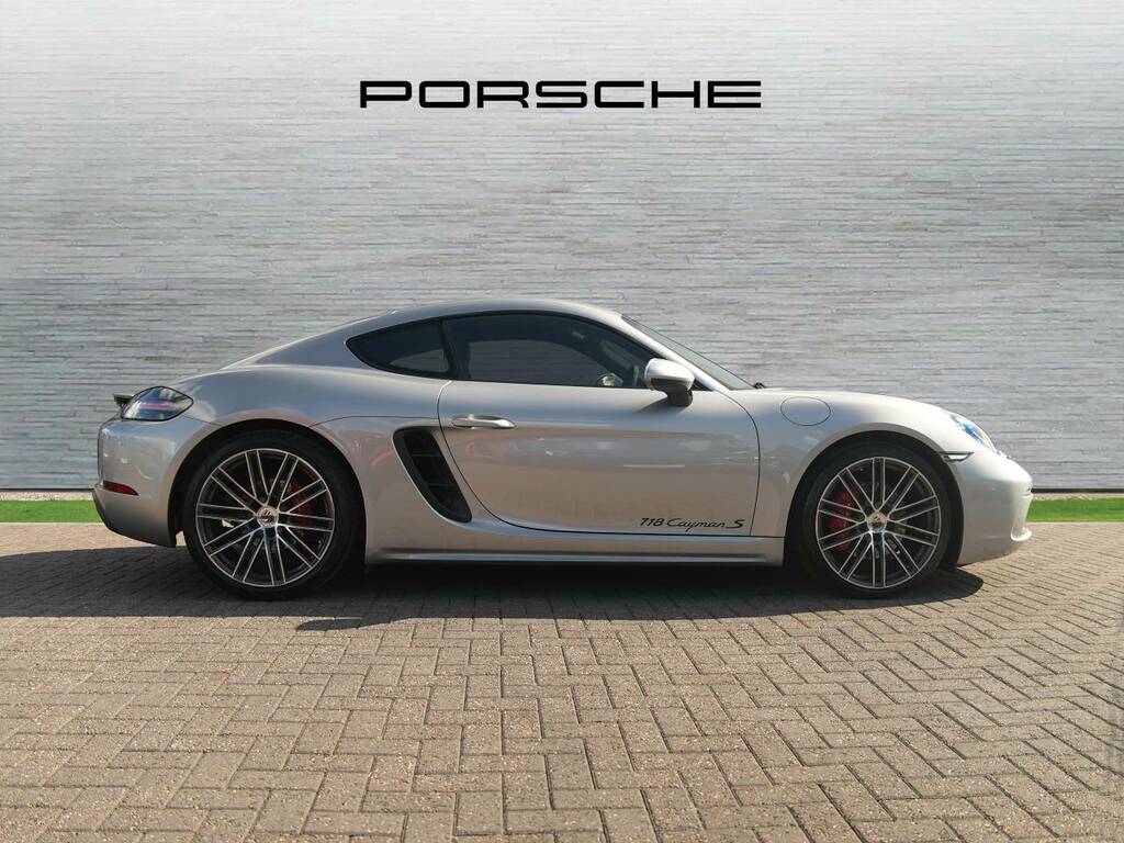 Porsche 718 Cayman S Silver #3