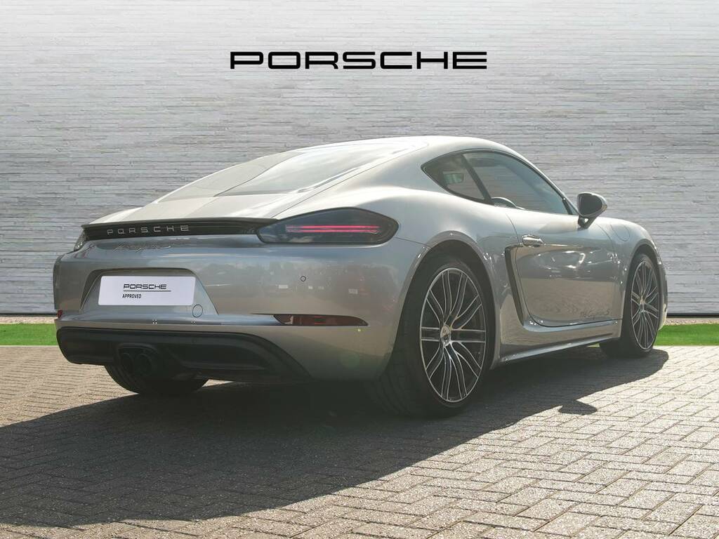Porsche 718 Cayman S Silver #2