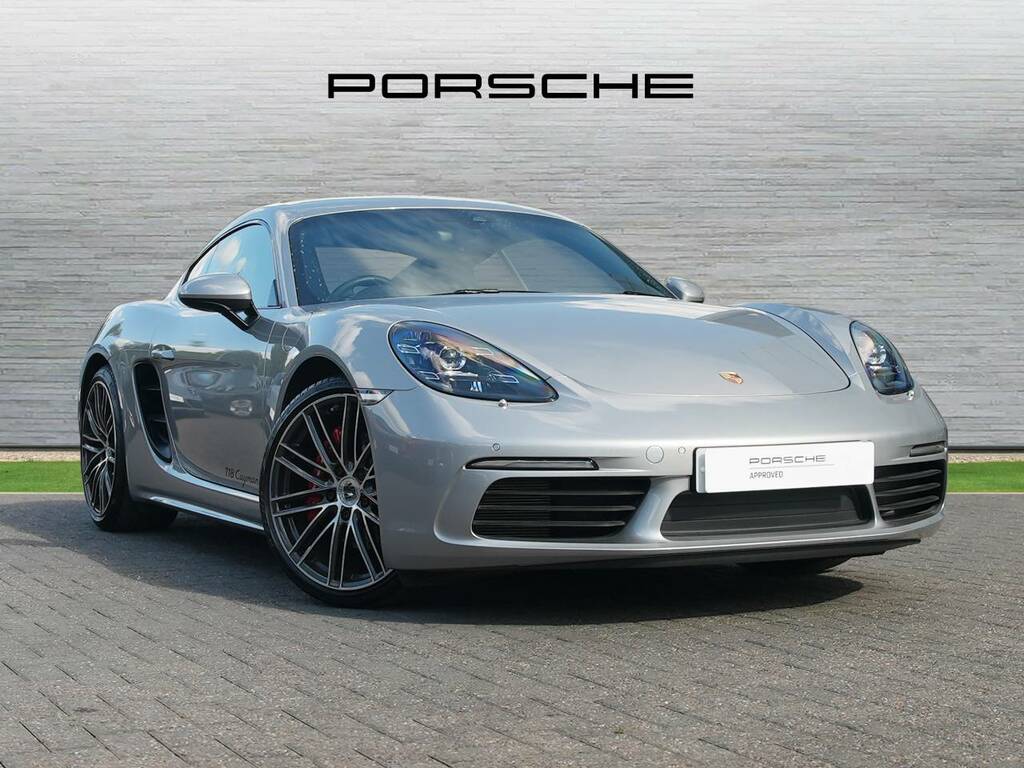 Porsche 718 Cayman S Silver