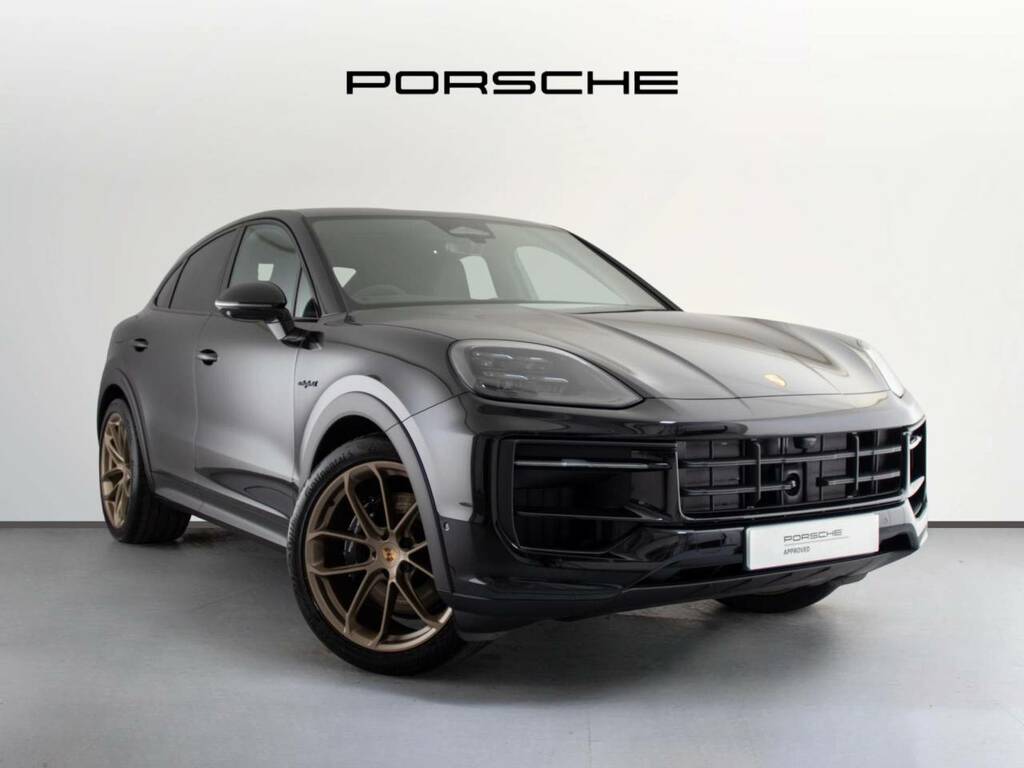 Porsche Cayenne E-hybrid Coup233 Black Edition Black