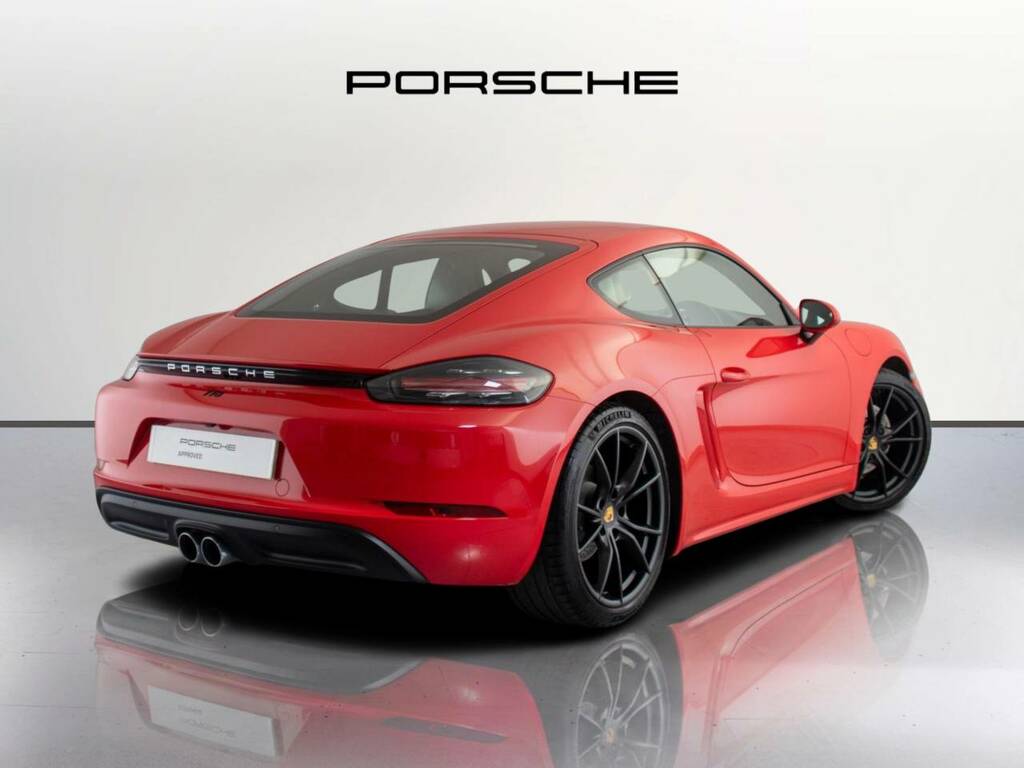 Porsche 718 Cayman Coupe Red #3