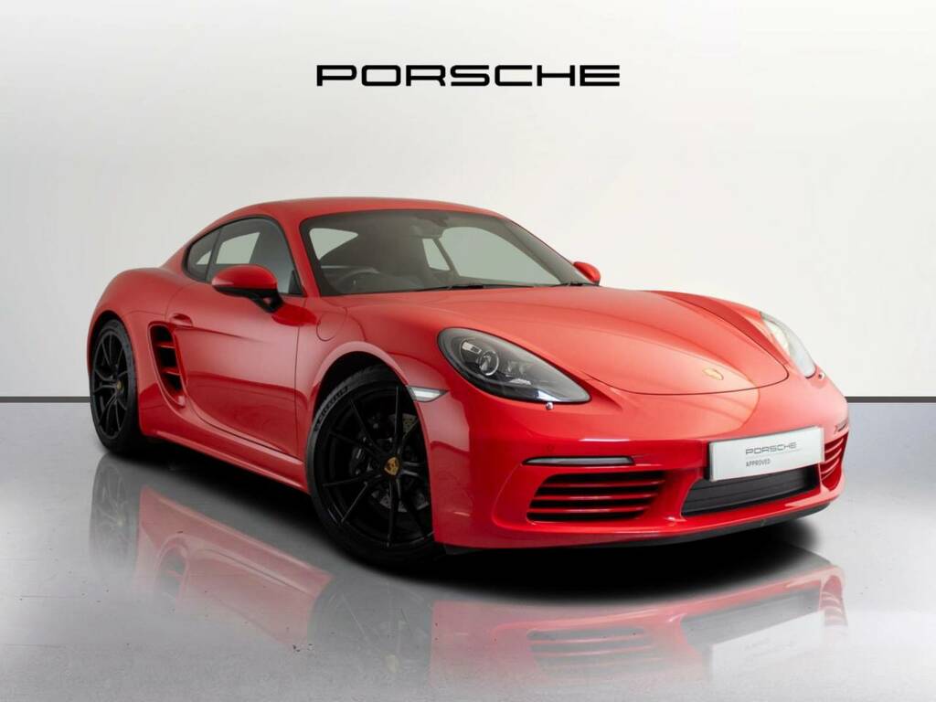 Porsche 718 Cayman Coupe Red