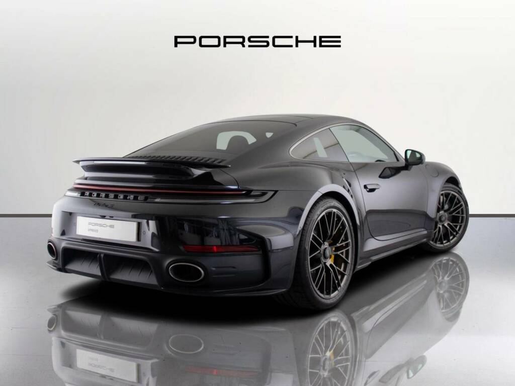 Porsche 911 Turbo S Black #3